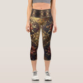 Ethereal Vision – Beyond Reality2 Capri Leggings (Vorderseite)