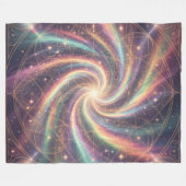 Ethereal Vision – Beyond Reality32 Fleecedecke (Vorderseite (Horizontal))