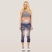 Ethereal Vision – Beyond Reality35 Capri Leggings (Vorderseite)