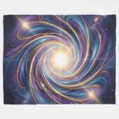 Ethereal Vision – Beyond Reality35 Fleecedecke (Vorderseite (Horizontal))