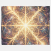 Ethereal Vision – Beyond Reality36 Fleecedecke (Vorderseite (Horizontal))
