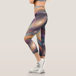 Ethereal Vision – Beyond Reality37 Capri Leggings