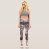 Ethereal Vision – Beyond Reality37 Capri Leggings (Vorderseite)