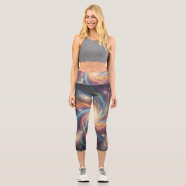 Ethereal Vision – Beyond Reality37 Capri Leggings