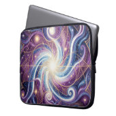 Ethereal Vision – Beyond Reality38 Laptopschutzhülle (Vorderseite Links)