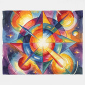 Ethereal Vision – Beyond Reality41 Fleecedecke (Vorderseite (Horizontal))