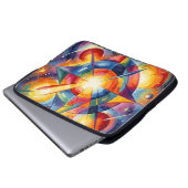 Ethereal Vision – Beyond Reality41 Laptopschutzhülle (Vorne Knopf)