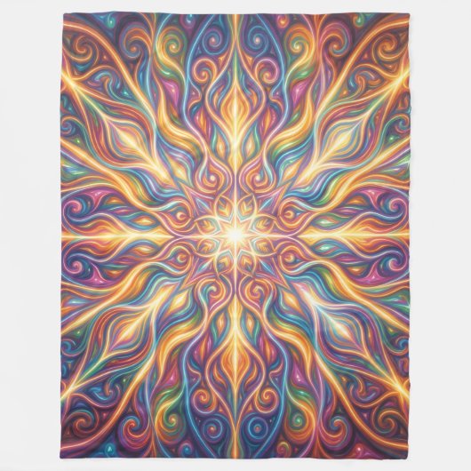 Ethereal Vision – Beyond Reality44 Fleecedecke (Vorderseite)