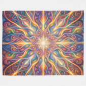 Ethereal Vision – Beyond Reality44 Fleecedecke (Vorderseite (Horizontal))