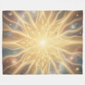 Ethereal Vision – Beyond Reality45 Fleecedecke (Vorderseite (Horizontal))