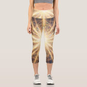 Ethereal Vision – Beyond Reality47 Capri Leggings (Vorderseite)