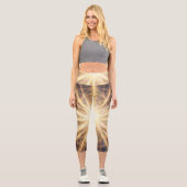 Ethereal Vision – Beyond Reality47 Capri Leggings (Vorderseite)
