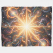 Ethereal Vision – Beyond Reality48 Fleecedecke (Vorderseite (Horizontal))