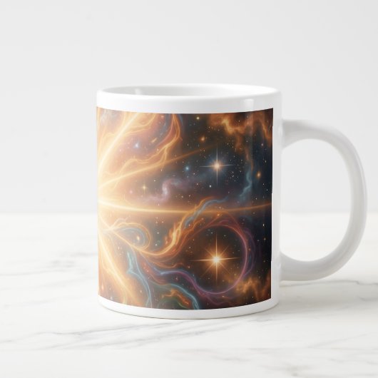 Ethereal Vision – Beyond Reality48 Jumbo-Tasse (Rechts)