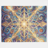 Ethereal Vision – Beyond Reality49 Fleecedecke (Vorderseite (Horizontal))