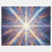 Ethereal Vision – Beyond Reality52 Fleecedecke (Vorderseite (Horizontal))