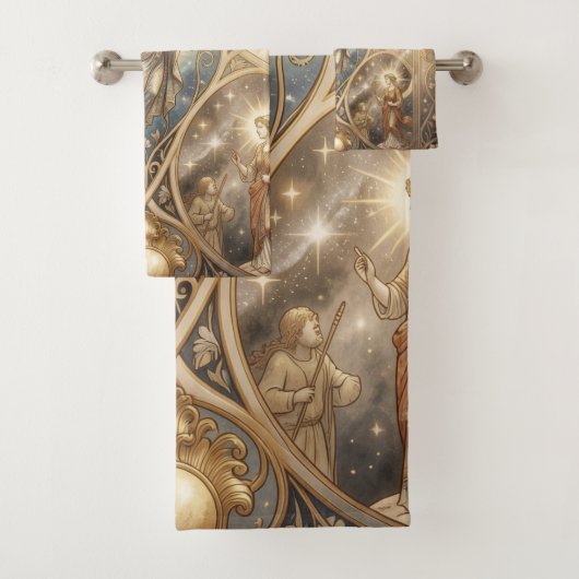 Ethereal Vision – Beyond Reality6 Badhandtuch Set (Insitu)