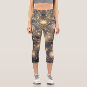 Ethereal Vision – Beyond Reality7 Capri Leggings (Vorderseite)