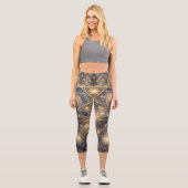 Ethereal Vision – Beyond Reality7 Capri Leggings (Vorderseite)