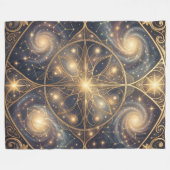 Ethereal Vision – Beyond Reality7 Fleecedecke (Vorderseite (Horizontal))