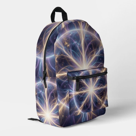 Ethereal Vision – Beyond Reality.71 Bedruckter Rucksack (Rückseitige Ecke links)
