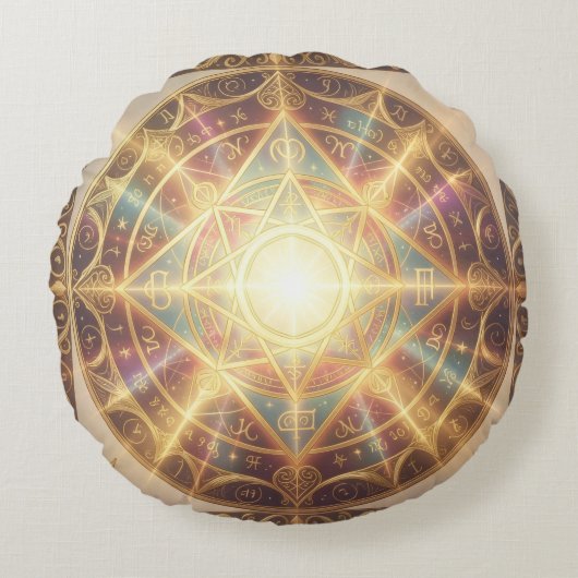 Ethereal Vision – Beyond Reality.99 Rundes Kissen (Vorderseite)