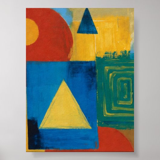 Ethereal Watercolor Fine Art Print - Abstract / Fl Poster (Vorne)