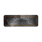 Ethereal Watercolor Moody Black Halloween Hochzeit (Vorne)