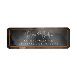 Ethereal Watercolor Moody Black Halloween Hochzeit