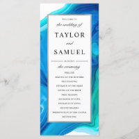 Ethereal Wave Hochzeit Zeremonie Programm Strand