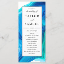 Ethereal Wave Hochzeit Zeremonie Programm Strand