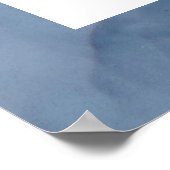 Ethereal Wave Hochzeitskarte V06 Poster (Ecke)