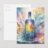 Ethereal Whispers - Magical Potion Bottle Postkarte (Vorne/Hinten)