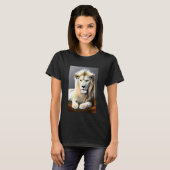 Ethereal White Majestic Lion T-Shirt (Vorne ganz)