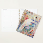 Ethereal White Peacock Planner Planer (Anzeige)