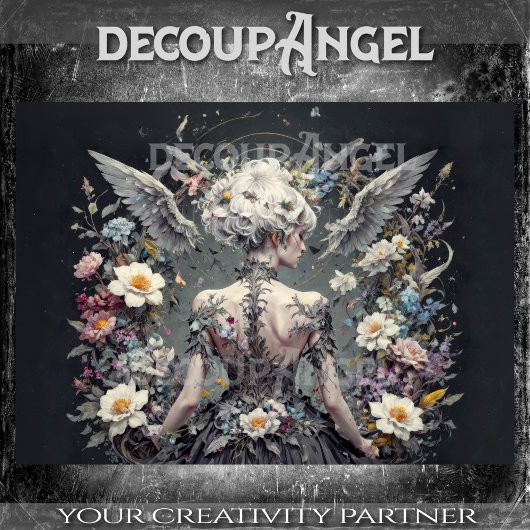 Ethereal Wings Decoupage Seidenpapier