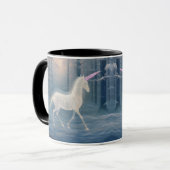 Ethereal Winter Einhorn Kaffee/Tee Tasse (Vorderseite Links)