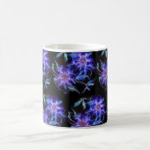Ethereal Wisps: Kirlian Design Kaffeetasse (Mittel)