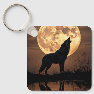 Ethereal Wolf Schlüsselanhänger