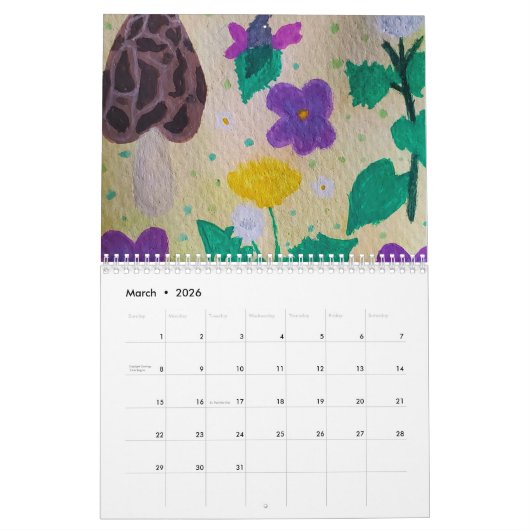 Ethereal Wonders 2026 Kalender (Mär 2026)