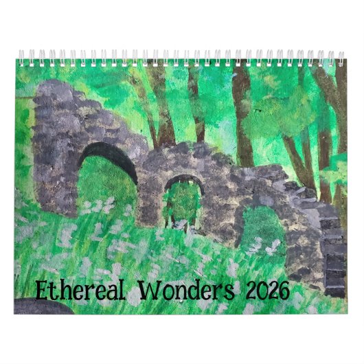 Ethereal Wonders 2026 Kalender (Titelbild)