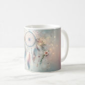 Etherealer Boho-Traumfänger  Kaffeetasse (VorderseiteRechts)