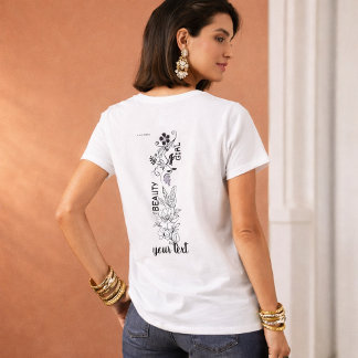 Ethereales Mädchen-Gesicht-Drachen-Design | Einzig T-Shirt
