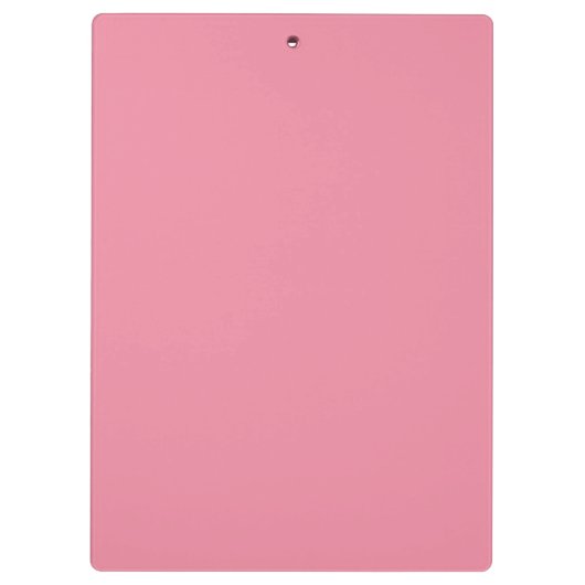 Ethereales Rosé-Palmenmuster Klemmbrett (Rückseite)