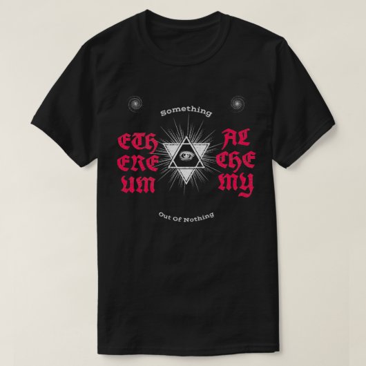 ETHEREUM ALCHEMY T-Shirt (Design vorne)