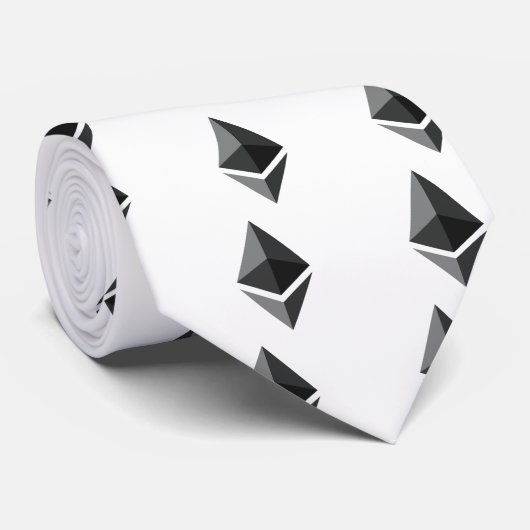 Ethereum - Cryptocurrency Super-PAC Krawatte (Gerollt)