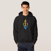 Ethereum Eth 2 0 Krypto Hoodie (Vorne ganz)