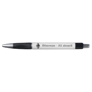 Ethereum ETH All an Bord!stift Kugelschreiber