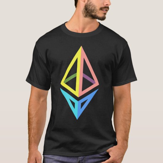 Ethereum Eth Diamond T-Shirt (Vorderseite)