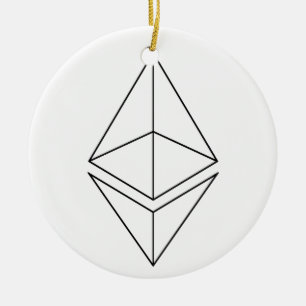 Ethereum Eth Keramik Ornament